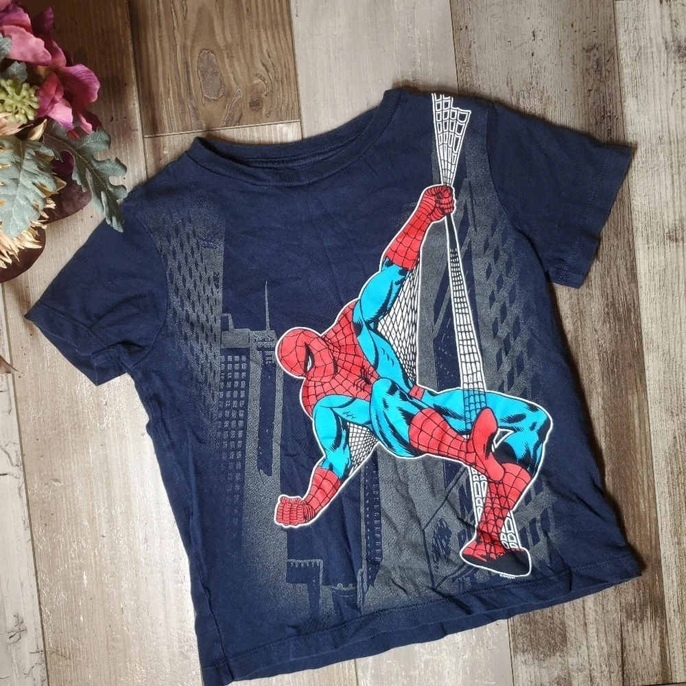 Marvel Spider-Man Graphic Tee for Boys | Old Navy | Size XS 5 | NWOT EUC